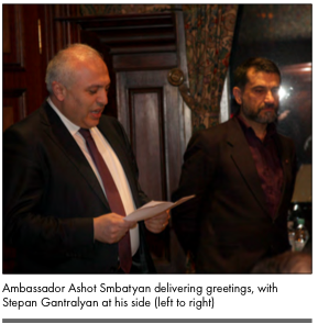 Ambassador Ashot Smbatyan, Stephan Gantralyan