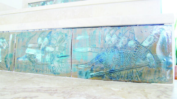 Detail of the stairs