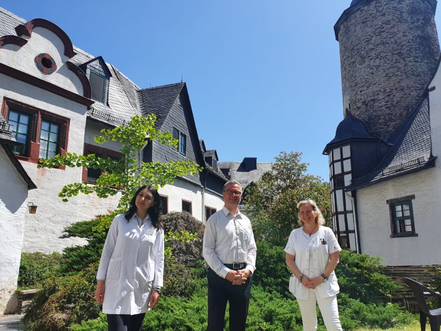 Ani Avagyan, Albert Weiler and Silke Herold (left to right)