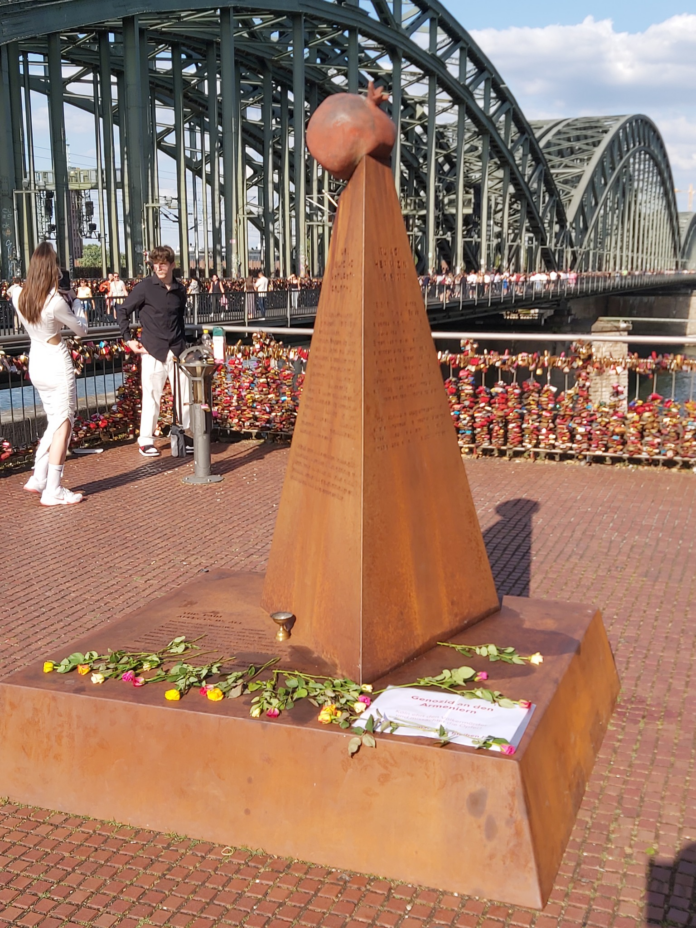 The Armenian Genocide memorial in Cologne