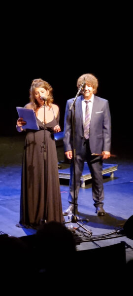 Sign reads “NK Blockade We won’t survive the winter. Catastrophic situation in NK”