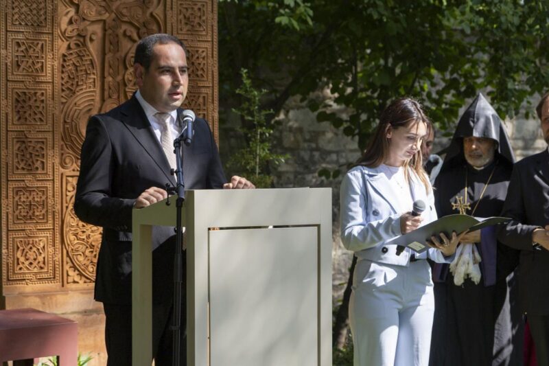 Armenian Minister for Territorial Administration and Infrastructure Davit Khudatyan