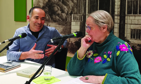 Haci Orman and Tessa Hofmann (Photo Ulrich Rosenau)