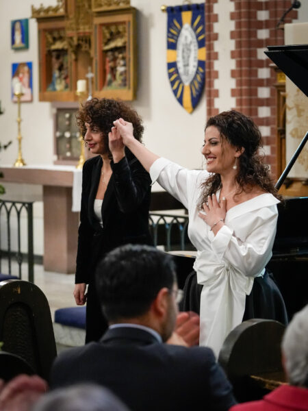Diana Sahakyan and Lusine Arakelyan (Armen Stepanian photo)